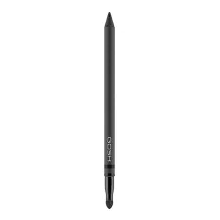 Gosh, Infinity, Double, Gel Pencil Eyeliner, 002, Carbon Black, 1.2 g