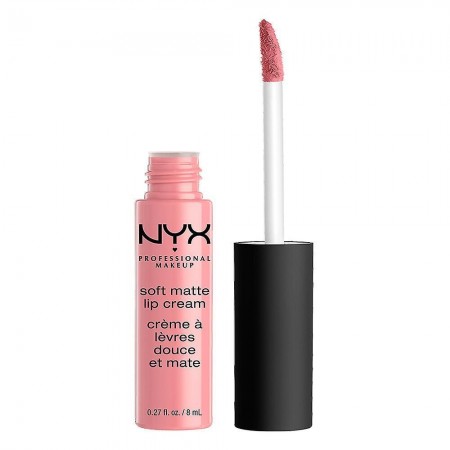 Nyx Soft Matte lūpų dažai Istanbul 8ml-Lūpų dažai ir blizgesiai-Lūpoms-NYX