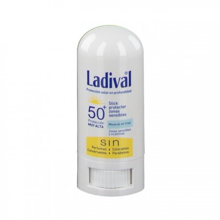 Ladival Protective Stick Sensitive Areas pieštukas saugantis nuo saulės jautrias kūno ir veido vietas 8g-Saulės kosmetika-Nerece