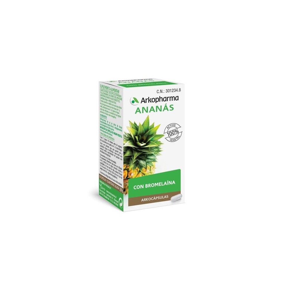 "Arkocapsules Pineapple" 48 kapsulės-Maisto papildai-Sveikatai-ARKOPHARMA