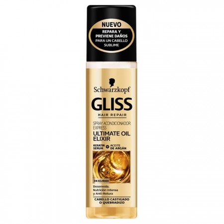 Schwarzkopf Gliss Gliss Ultimate Oil Elixir Express kondicionierius 200ml-Kondicionieriai-Plaukų priežiūra-SCHWARZKOPF