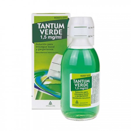 Tantum Verde 1,5mg/ml 240ml-Burnos skalavimo skysčiai-Dantų priežiūra-TANTUM