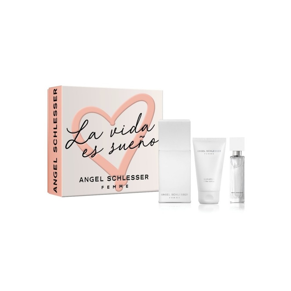 Angel Schlesser Femme tualetinio vandens purškiklis 100 ml, 3 dalių rinkinys