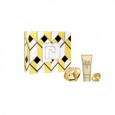 Paco Rabanne Lady Million Eau De Parfum Spray 80ml Kalėdinis rinkinys-PACO RABANNE-Kvepalai-PACO RABANNE