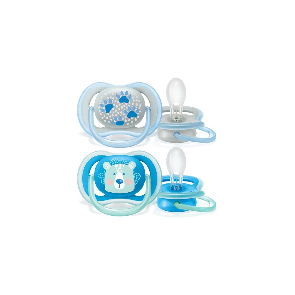 Avent Ultra Soft Soother 0-6 Months Baby Boy 2U