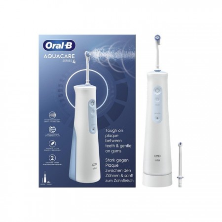 "Oral-B Aquacare Series 4" burnos irigatorius-Irigatoriai ir kiti aksesuarai-Dantų priežiūra-ORAL-B