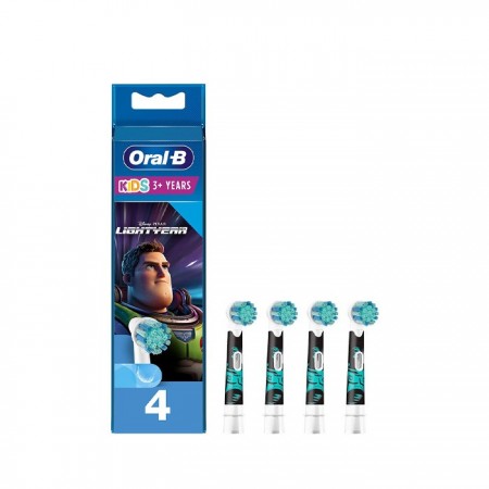 "Oral-B Lightyear" elektrinio dantų šepetėlio papildymas 4 vnt-Elektriniai dantų šepetėliai-Dantų priežiūra-ORAL-B