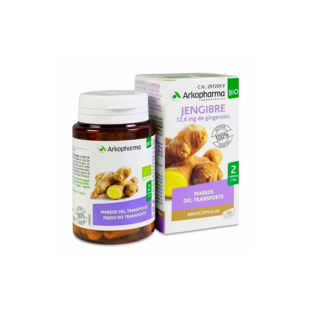 Arkopharma Ginger 40 Capsules