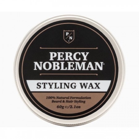 "Percy Nobleman" stiliaus vaškas 60g-Formavimo priemonės-Plaukų priežiūra-PERCY NOBLEMAN