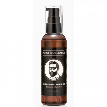 Percy Nobleman Signature Beard Oil Barzdos aliejus 100ml-Aliejai ir balzamai-Barzdos priežiūrai-PERCY NOBLEMAN