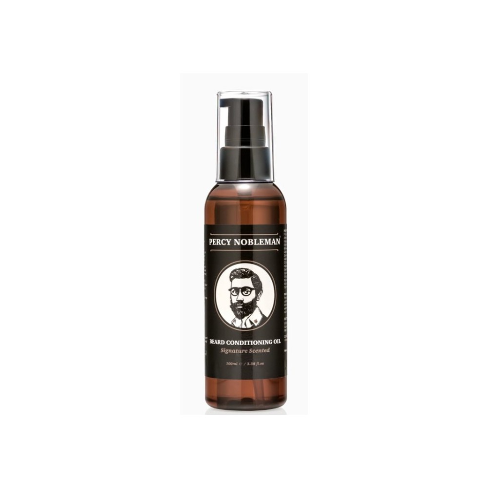 Percy Nobleman Signature Beard Oil Barzdos aliejus 100ml-Aliejai ir balzamai-Barzdos priežiūrai-PERCY NOBLEMAN