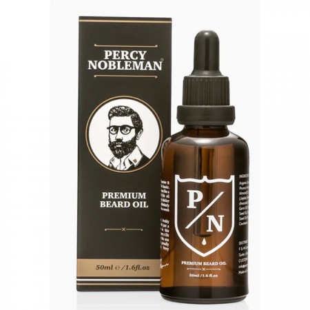 Percy Nobleman Premium barzdos aliejus 50ml-Aliejai ir balzamai-Barzdos priežiūrai-PERCY NOBLEMAN