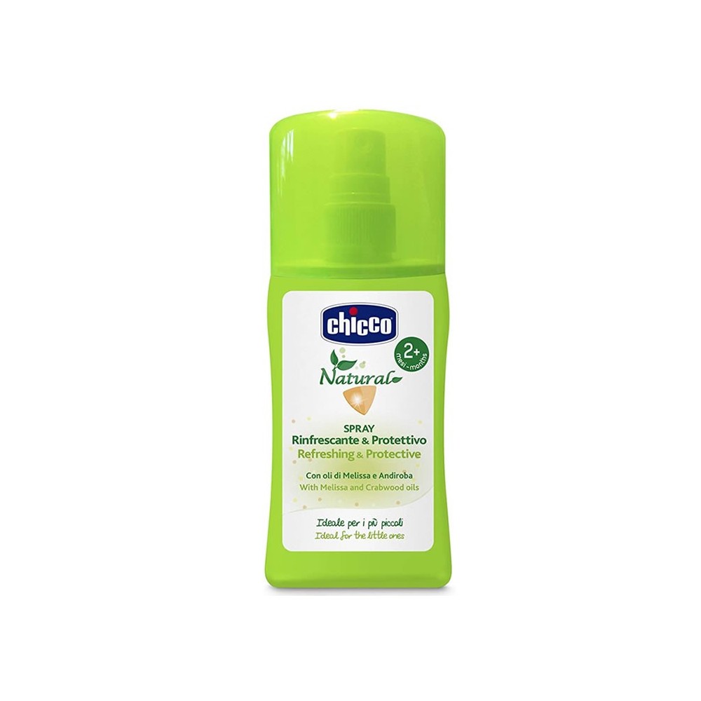 Chicco Protector Natural purškiklis +2m 100ml-Kūdikiams-Nereceptiniai vaistai ir gydomoki kosmetika-CHICCO