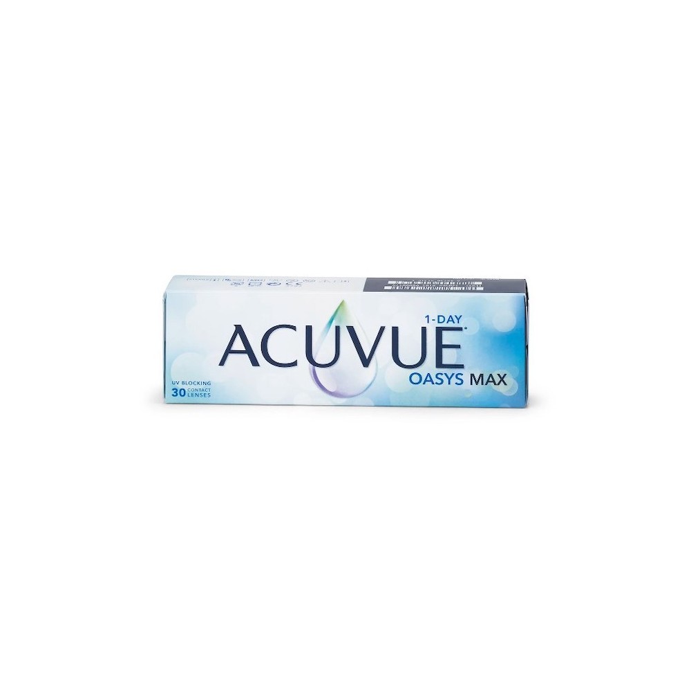 "Acuvue Oasys MAX" 1 dienos -1,50 BC/8,5 30 vienetų-Akims-Sveikatai-ACUVUE