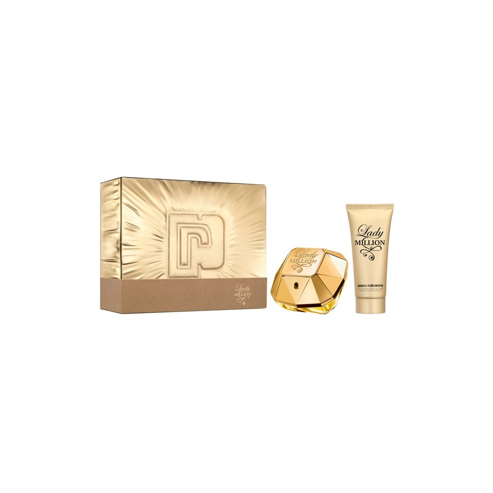 Paco Rabanne Set Lady Million Edp 80ml Body 100ml