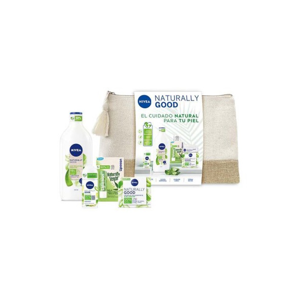 Nivea Naturally Good Neceser 4 Pzs