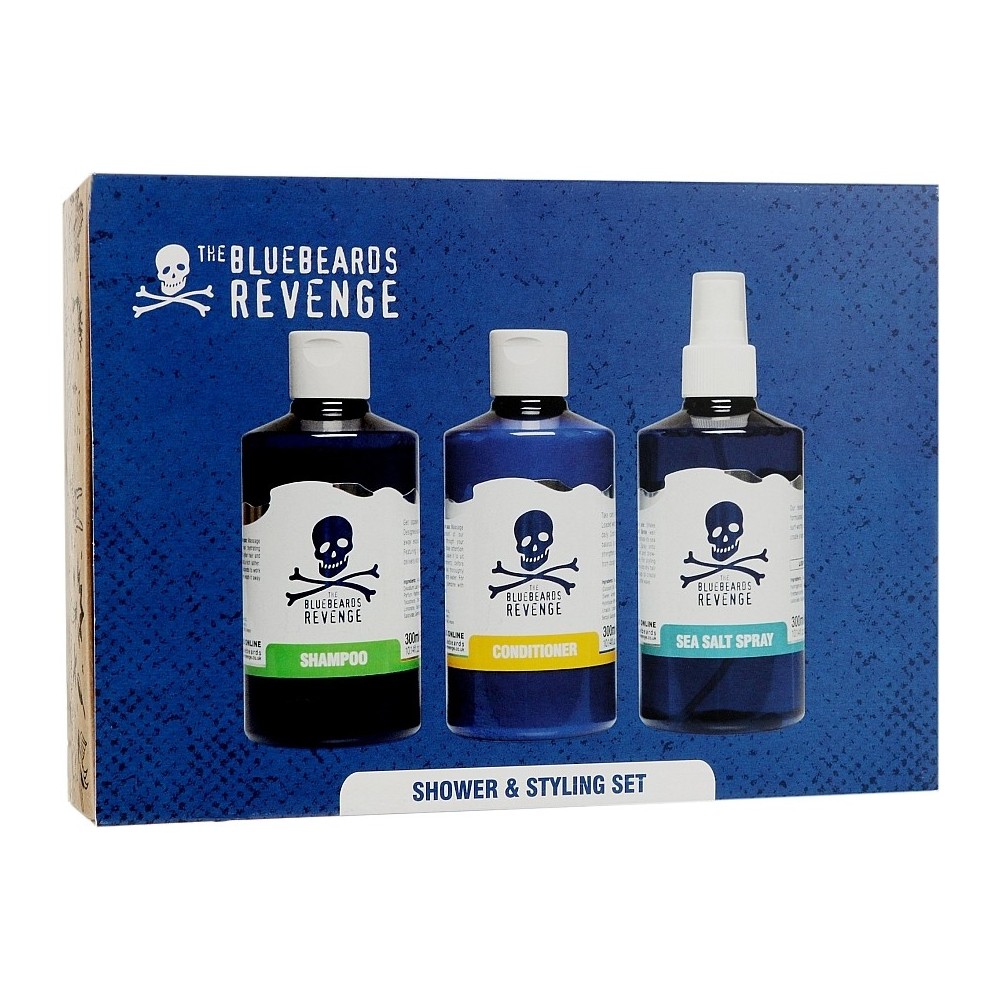 The Bluebeards Revenge Shower y Styling Lote 3 dalių rinkinys vyram