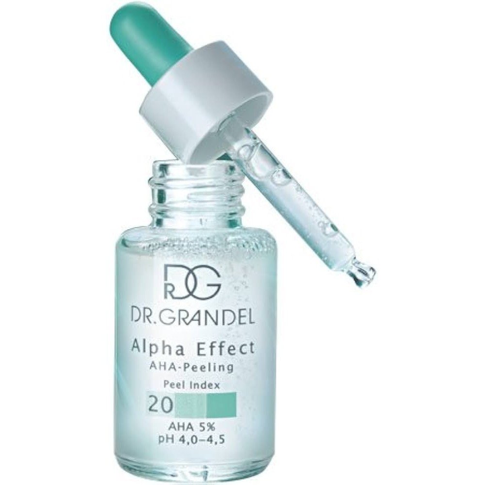 DR. GRANDEL rūgštinis veido odos šveitiklis ALPHA EFFECT AHA-PEELING PEEL (INDEX 20), 30 ml