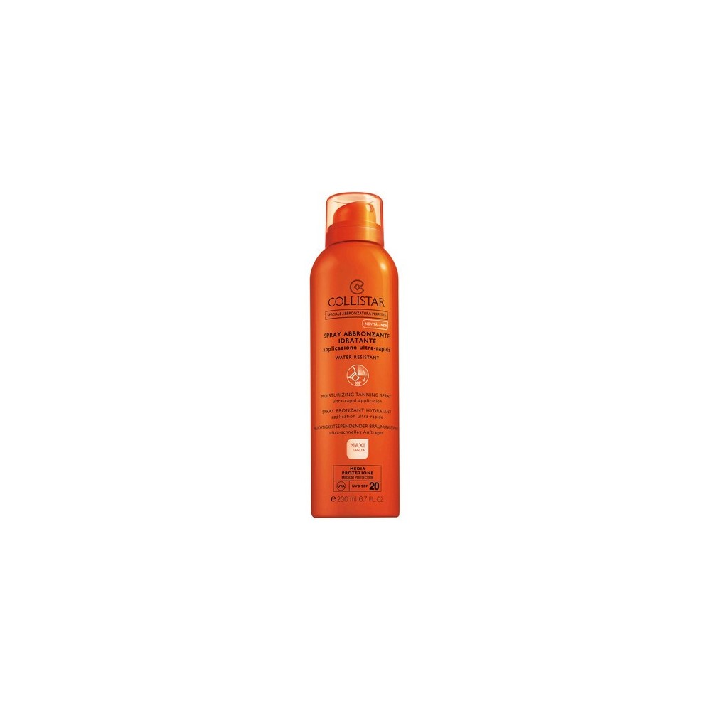 Collistar Perfect Tanning Moisturizing Tanning Spray Spf20 200ml