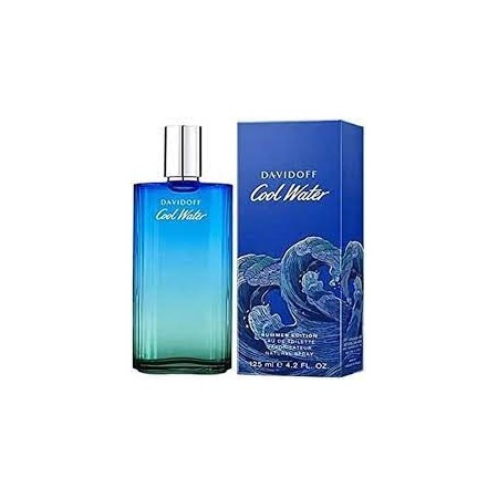 Davidoff Cool Water Summer 2022 riboto leidimo tualetinis vanduo, purškiamas 125ml-DAVIDOFF-Kvepalai-DAVIDOFF