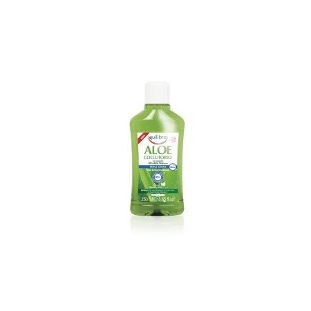 Equilibra Fluor Aloe Triple Accion burnos skalavimo skystis 250ml-Burnos skalavimo skysčiai-Dantų priežiūra-EQUILIBRA