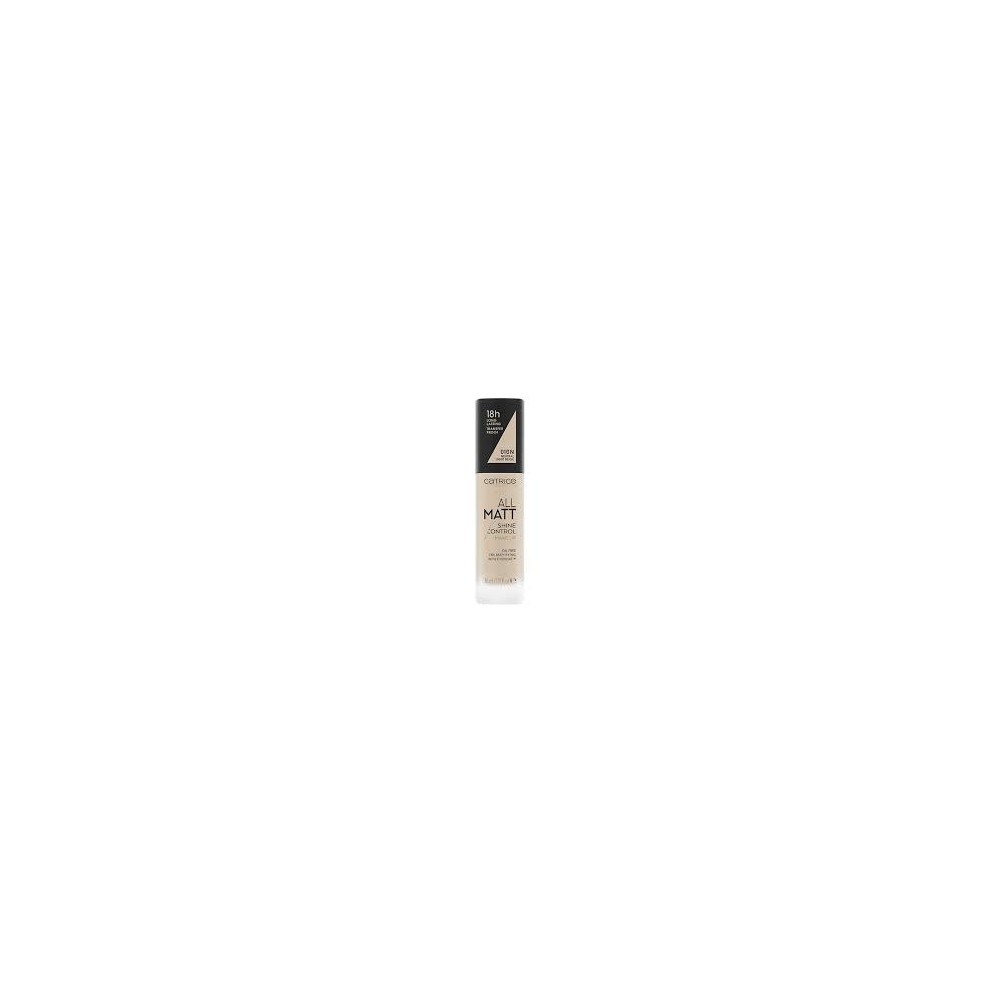 "Catrice All Matt" blizgesį kontroliuojanti makiažo priemonė 010n-Neutral Light Beige 30ml-CATRICE-Makiažas-CATRICE