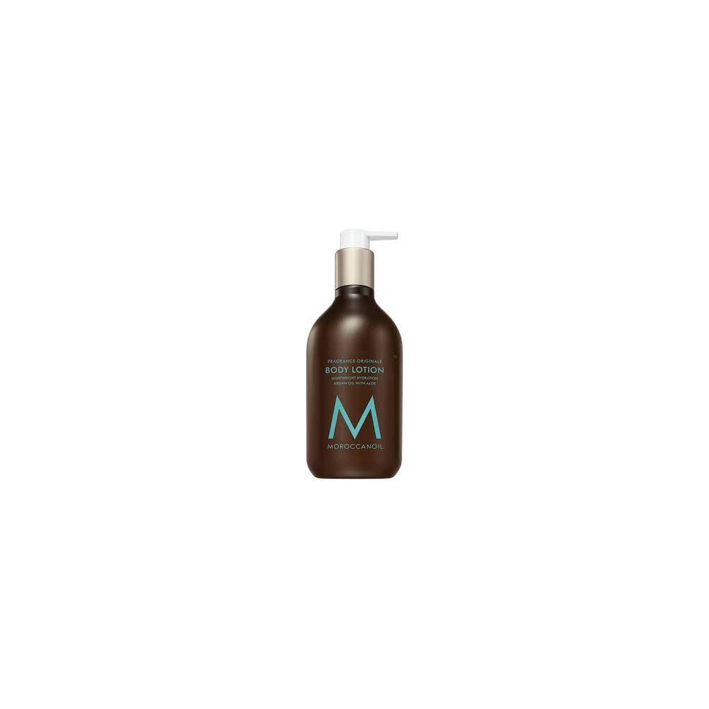 Lengvas, greitai įsigeriantis kūno losjonas su drėkinamųjų aliejų mišiniu Moroccanoil Locion Corporal Fragamce Originale 360ml@