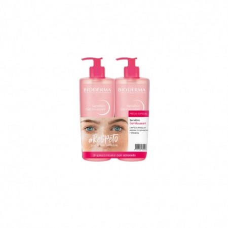 Bioderma Sensibio Gel Moussant 2x500ml