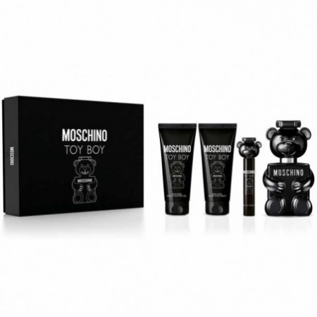 Moschino Toy Boy Eau De Parfum Spray 100ml Set 4 Pieces