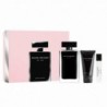 Narciso Rodriguez For Her Eau De Toilette Spray 100ml Set 3 Pieces