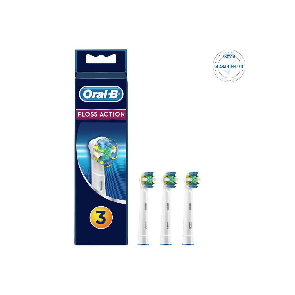 Oral-B Electric Toothbrush Head Floss Action 3 Units 