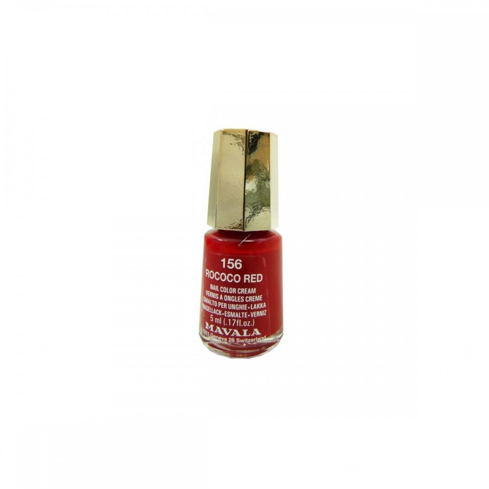 Mavala Nail Polish 156 Rococo Red 5ml