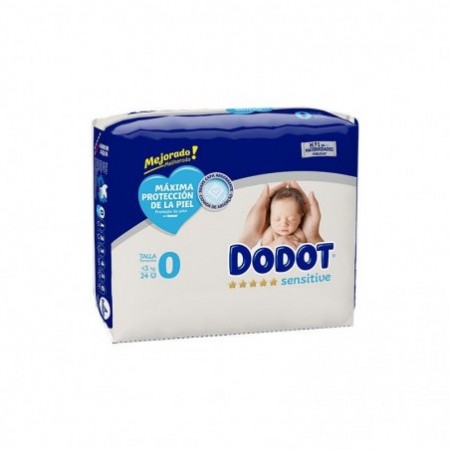 Dodot Sensitive R Nac 0-2,5Kg 24U