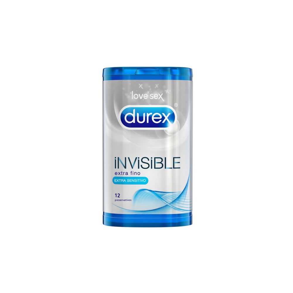 Durex Invisible Extra Thin Condoms 12 Unit