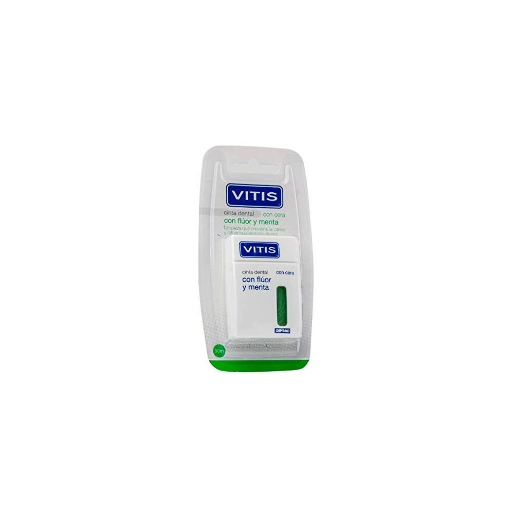 Cinta Dental Vitis Fluor y Menta 50m