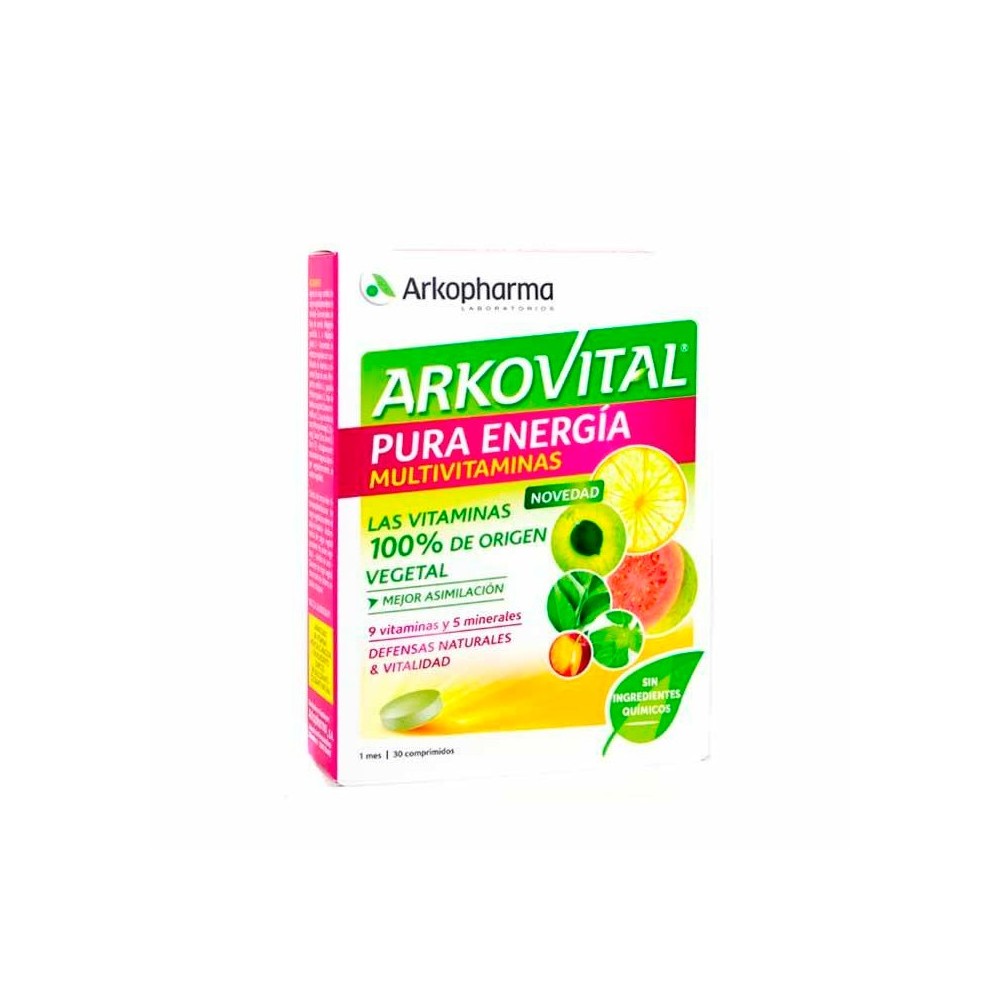 Arkopharma Arkovital Pure Multivitamins 30 Tablets