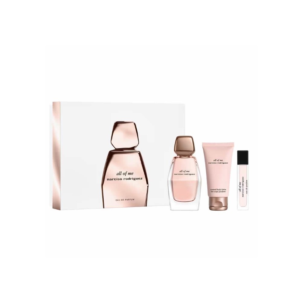 Narciso Rodriguez All Of Me Eau De Parfum Spray 90ml Set 3 Pieces