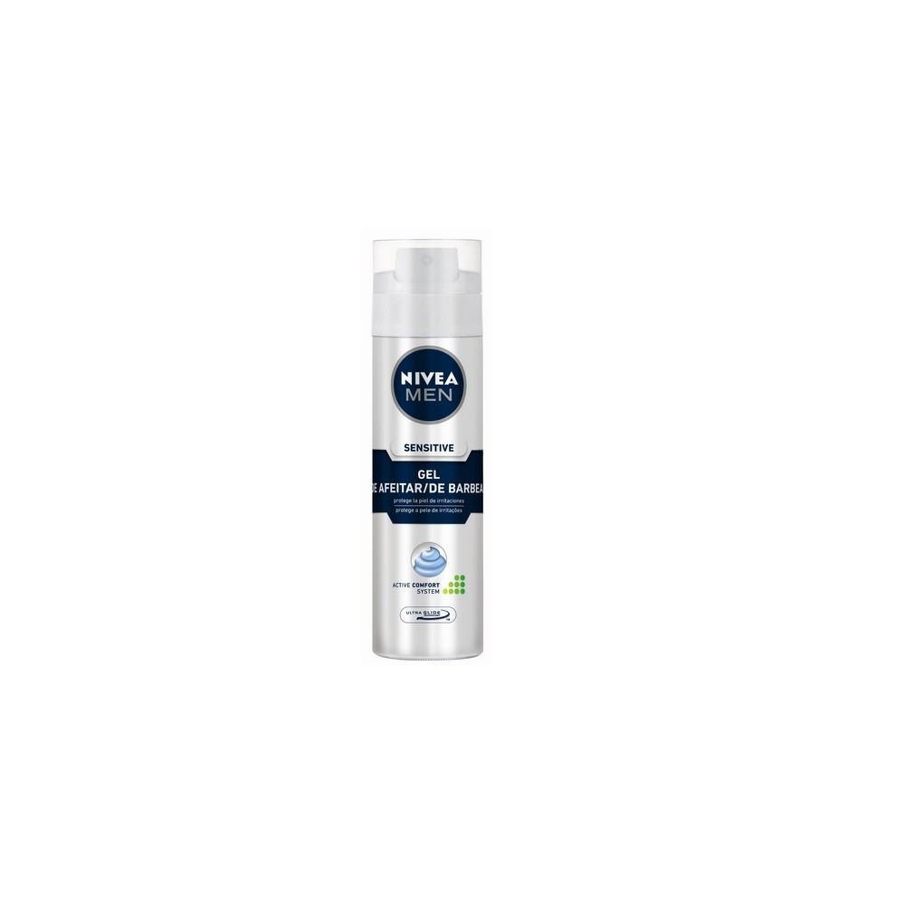 "Nivea Sensitive" skutimosi gelis 200ml