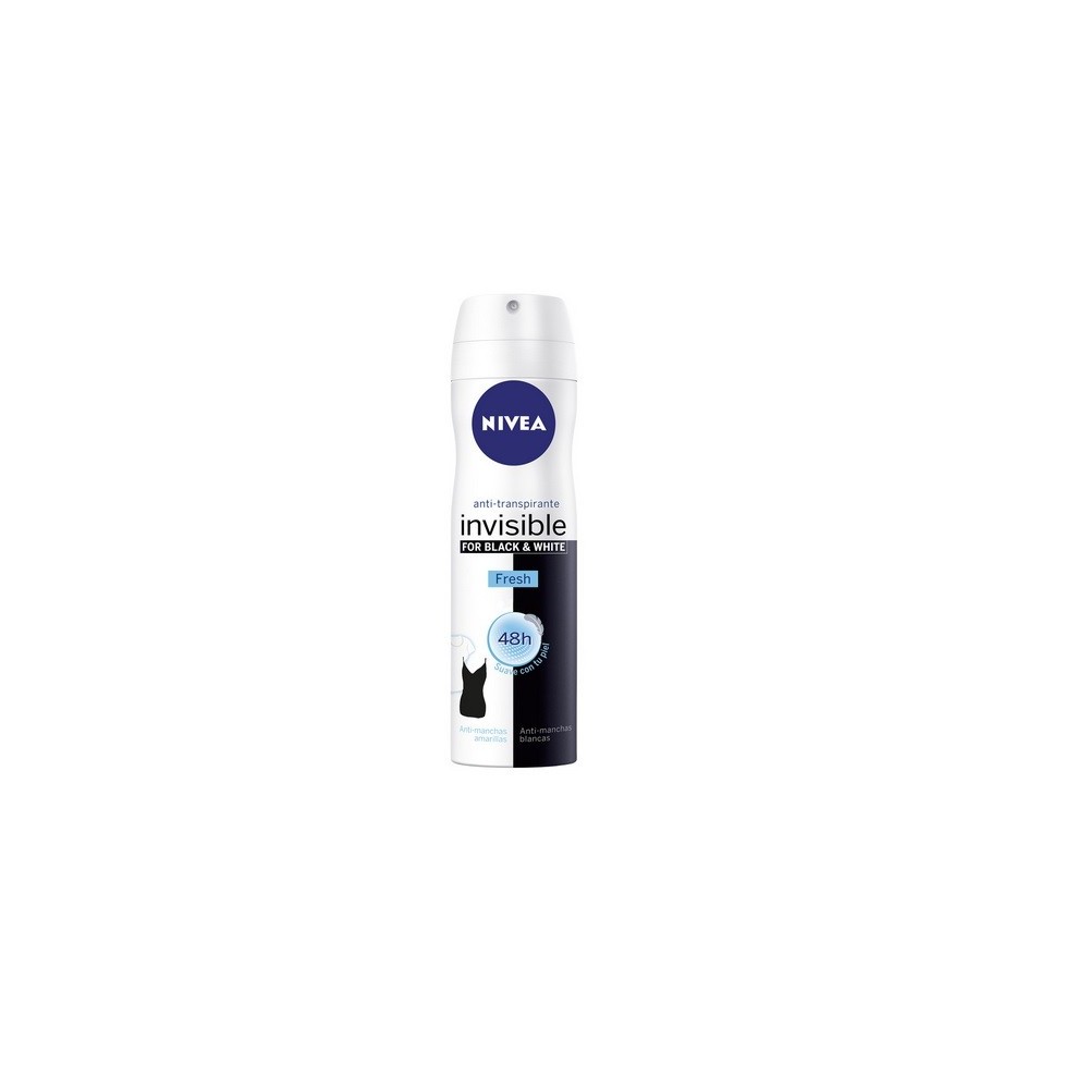 Nivea Invisible White And Black Fresh Spray 200ml