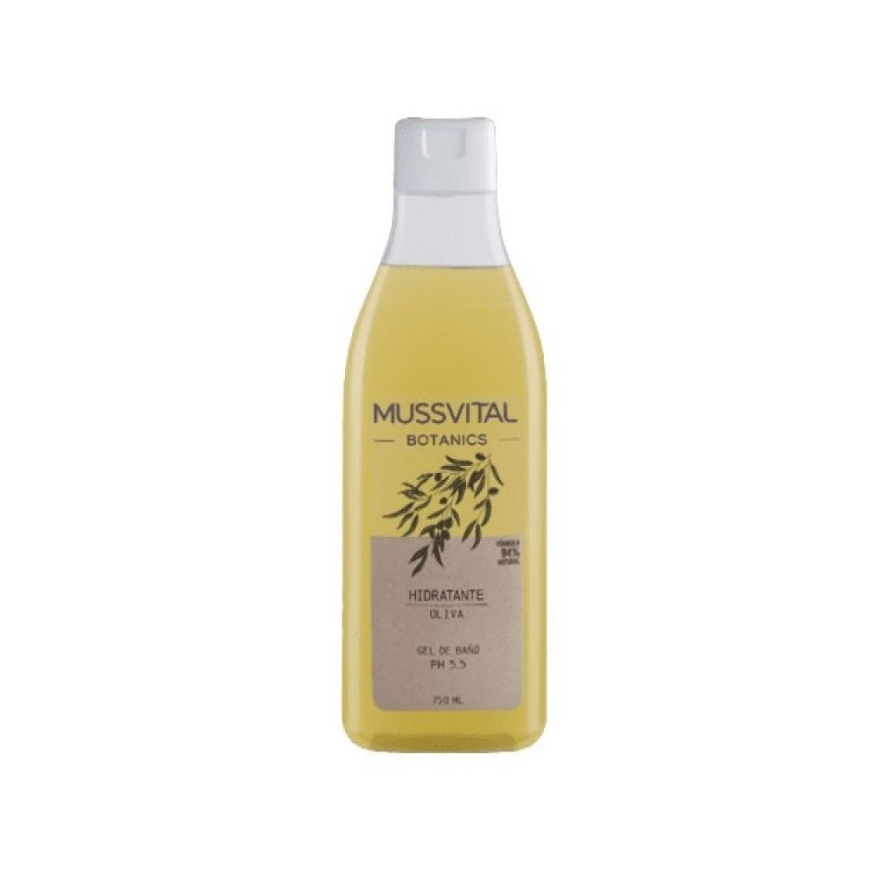 Mussvital Botanics Olive Bath  Gel 750ml