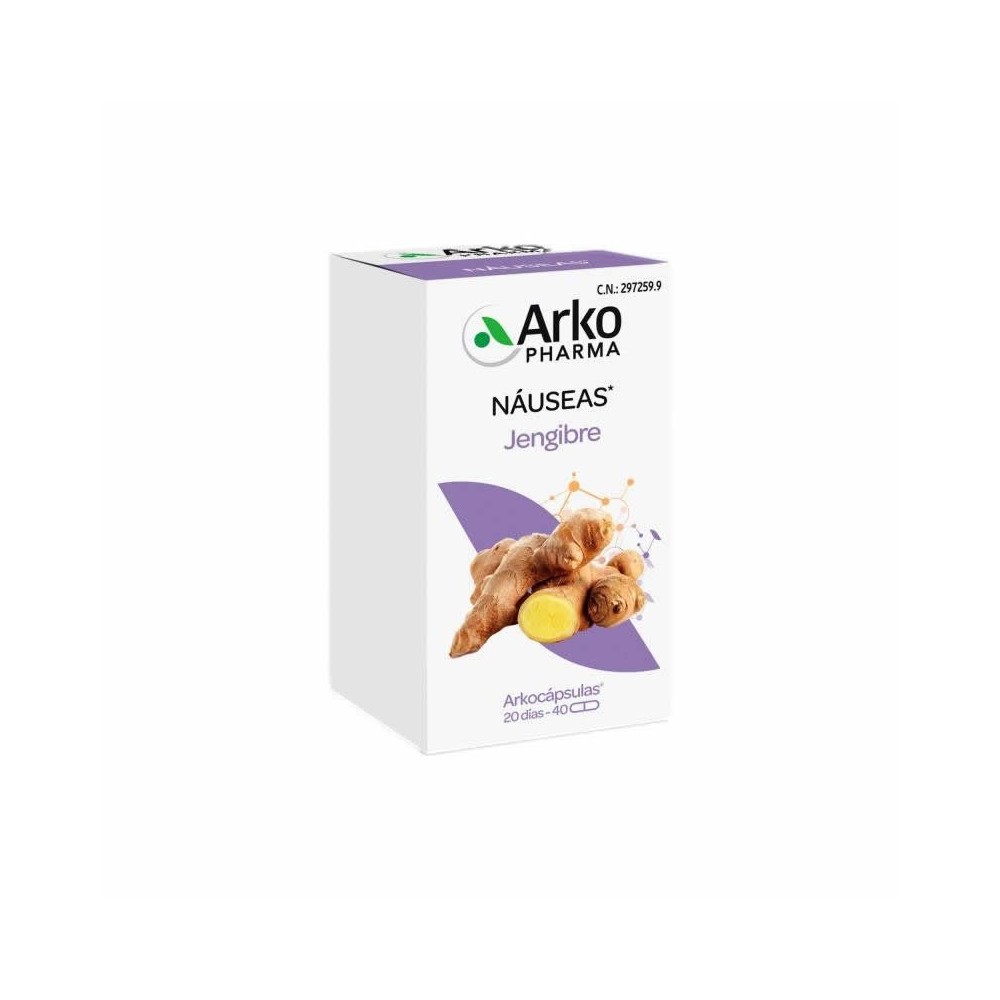 Arkocapsules Ginger 40 Capsules 