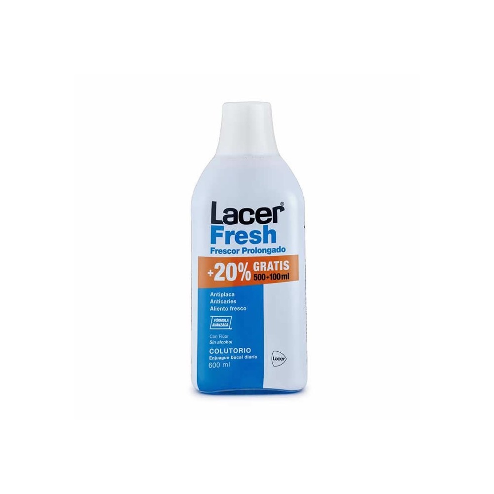 Lacer Fresh Mouthwash 500ml+100ml