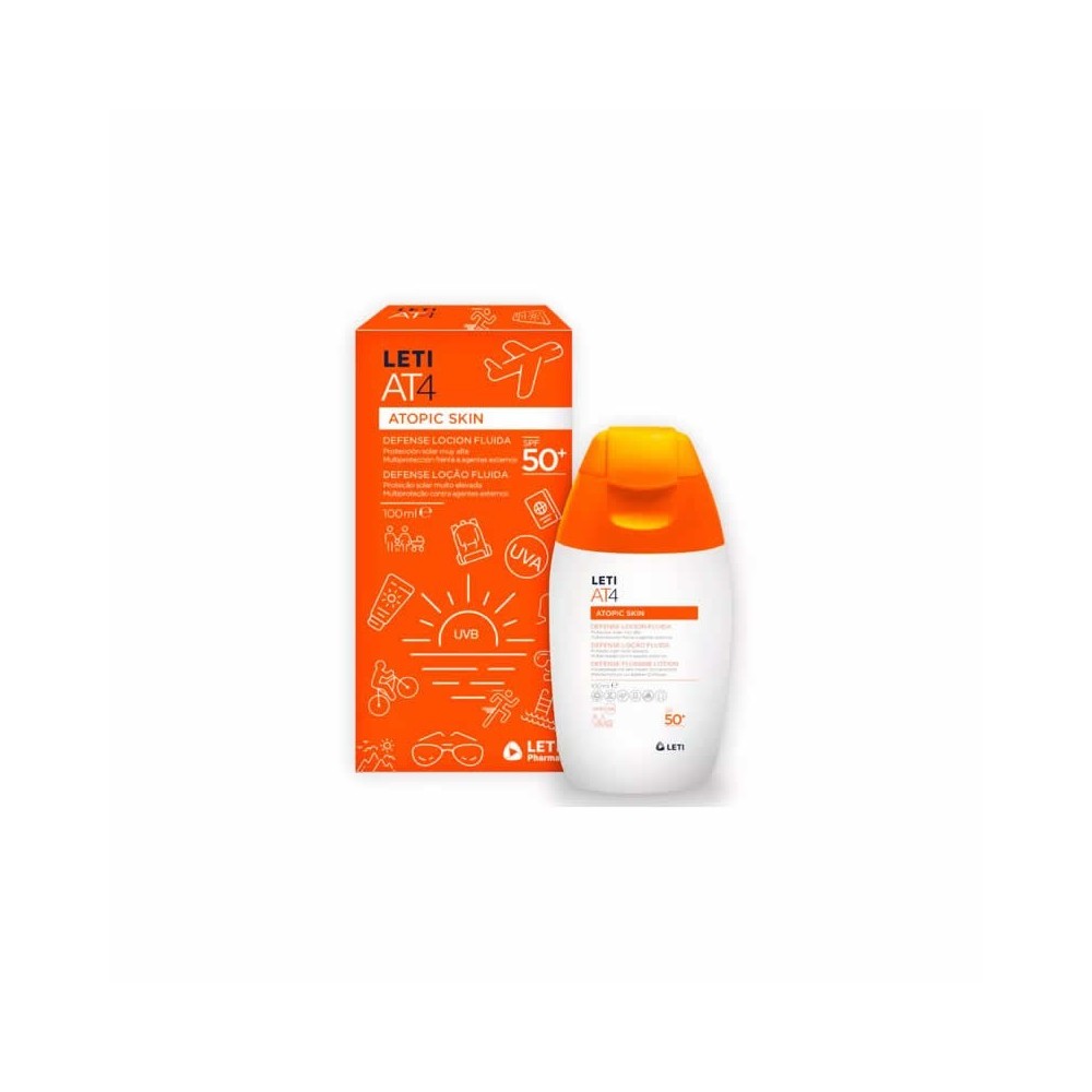 Leti At4 Fluid Sun Lotion Spf50+ 100ml