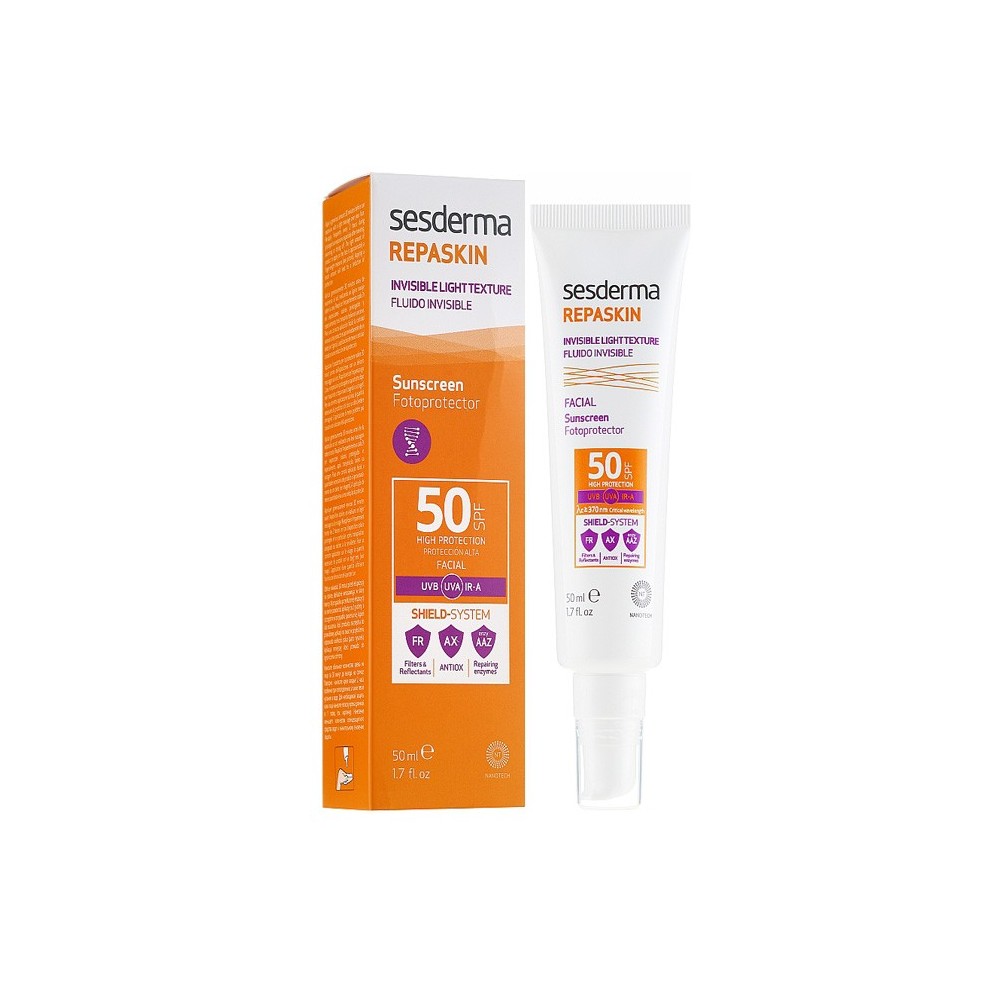 Sesderma Repaskin Invisible Light Texture Spf50 50ml