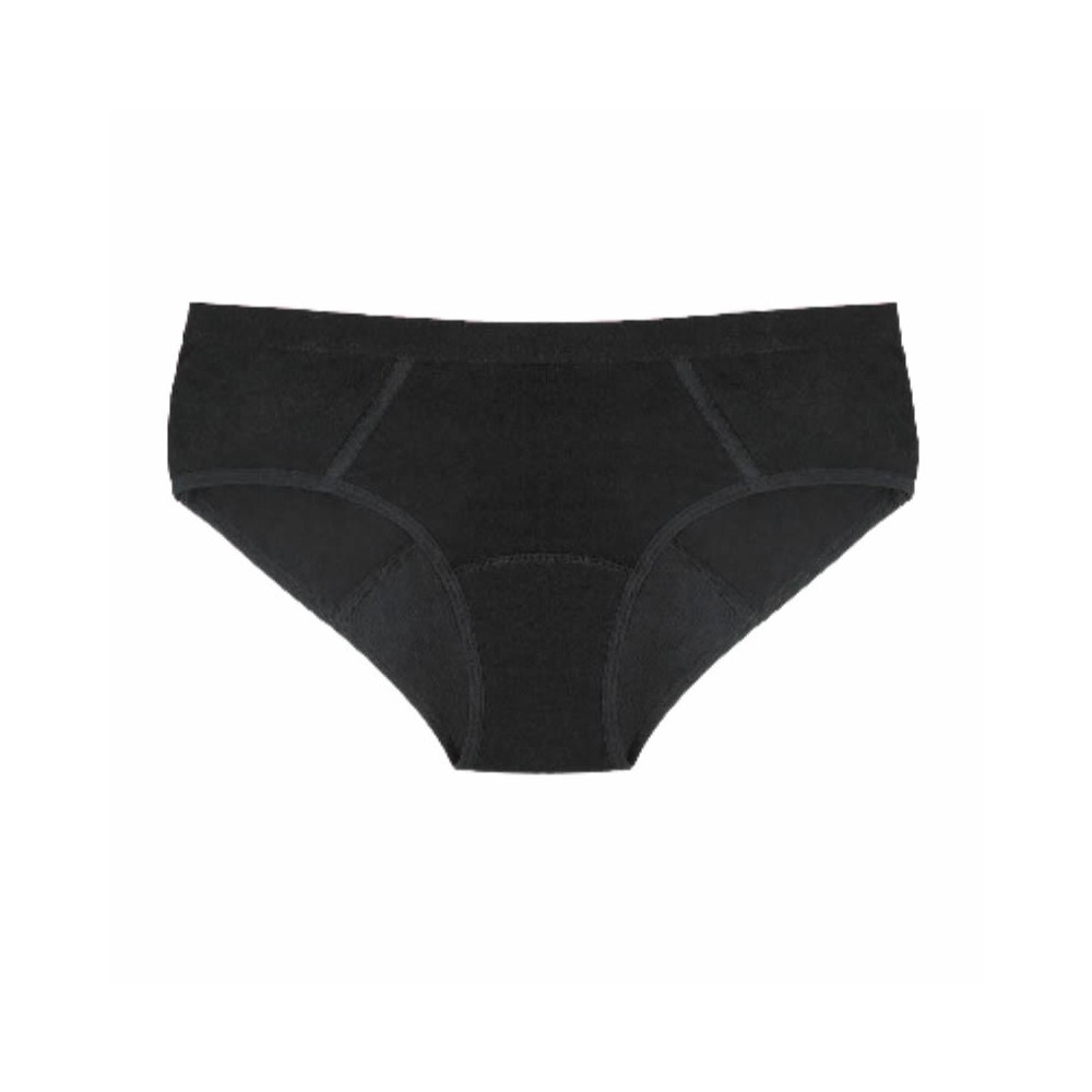 Enna Menstrual Panty Sporty  Moderate Flow Black T.152