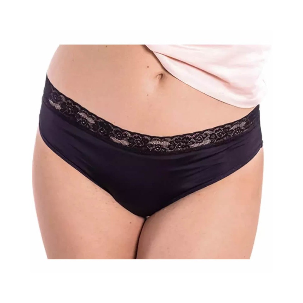 Enna Menstrual Panty Classic Black Heavy Flow Size M