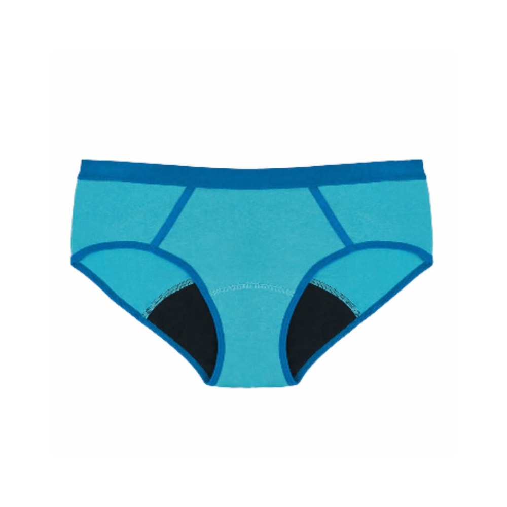 Enna Menstrual Panty Sporty  Moderate Flow Day-Night Blue T-158