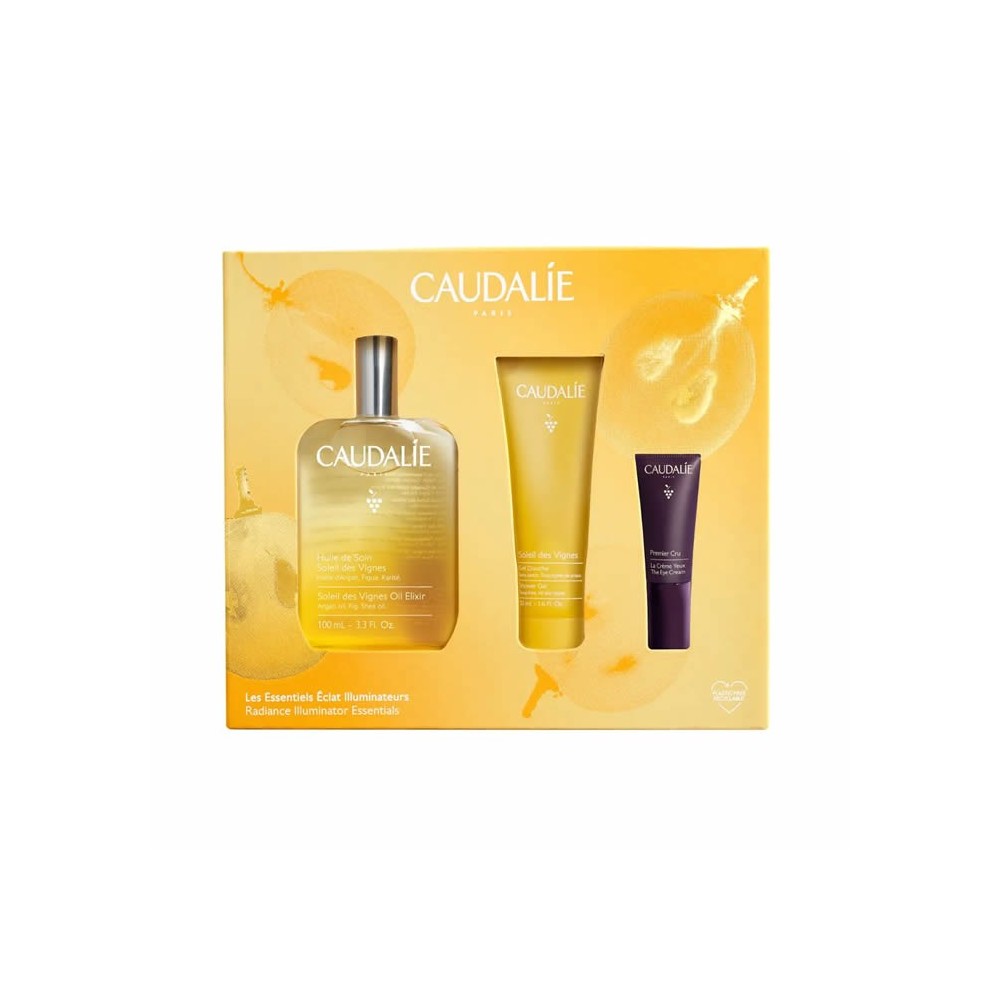 Caudalie Soleil Des Vignes Treatment Oil 50ml Set 3 Pieces