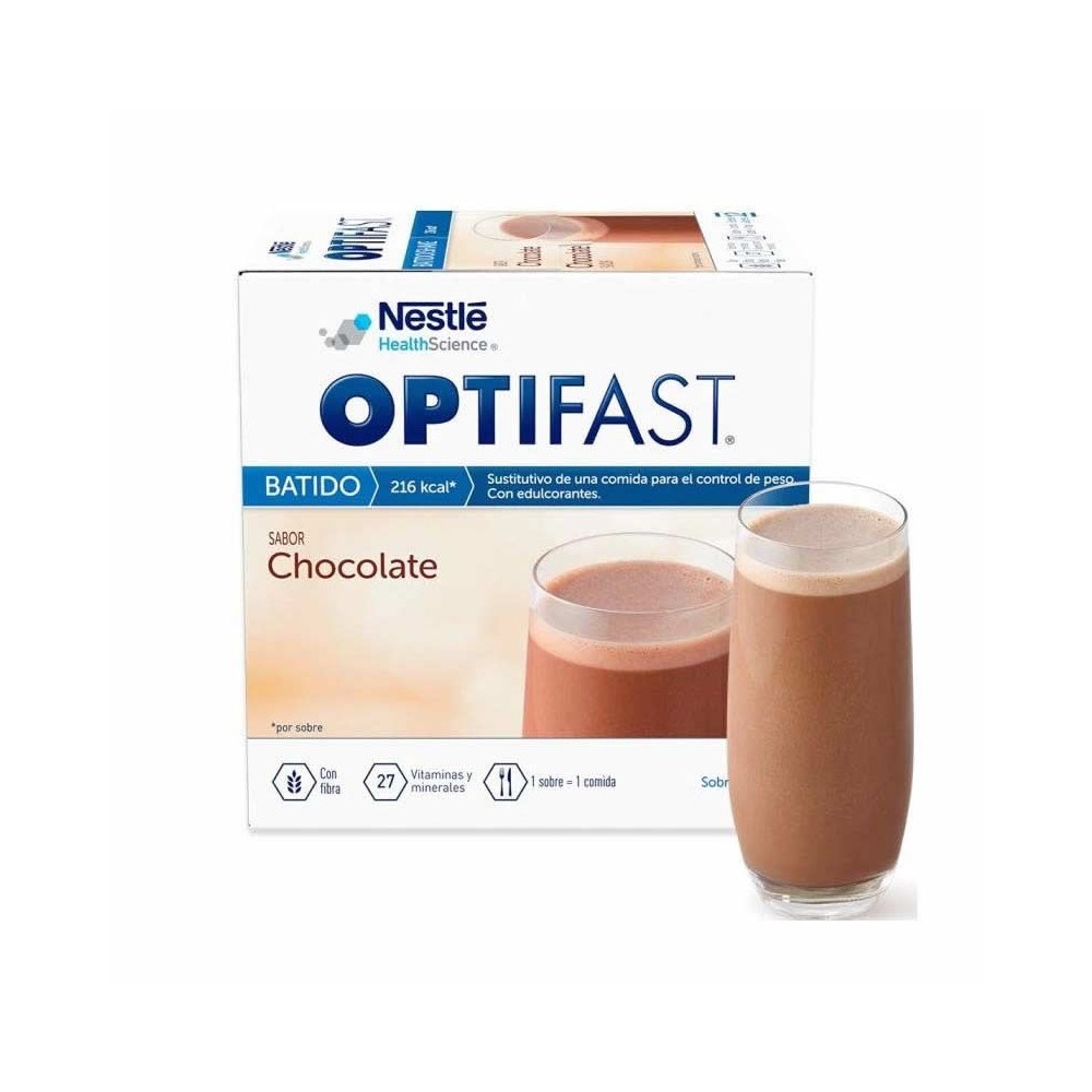 Optifast Chocolate Shake 12 Envelopes x55g