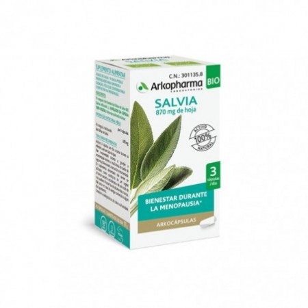 Arkopharma Arkocapsulas Sage 45 Capsules